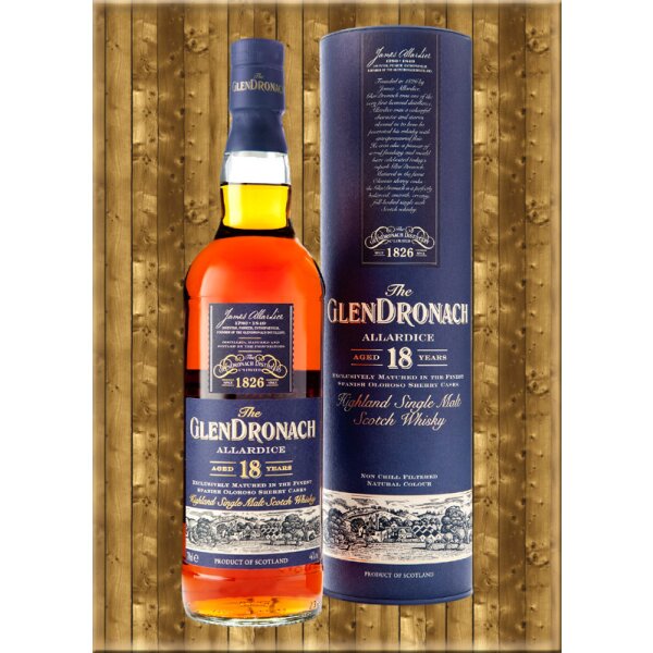 KD-Auftrag Glendronach 18 Jahre Allardice 6/2019 (!)