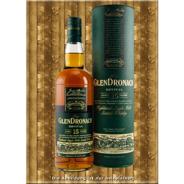 Glendronach Revival 15 Jahre 46% Vol. - Neue Abfüllung