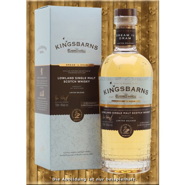 Kingsbarns Dream To Dram Limited Release