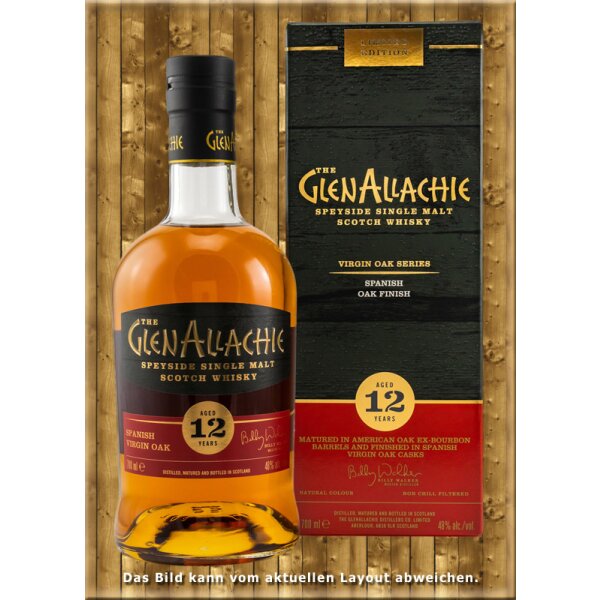 GlenAllachie 12 Jahre Spanish Oak Wood Finish