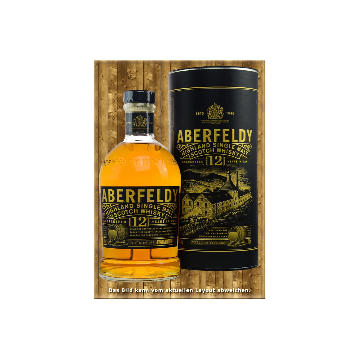 Aberfeldy 12 Jahre - 40% Vol. - Single Malt Whisky
