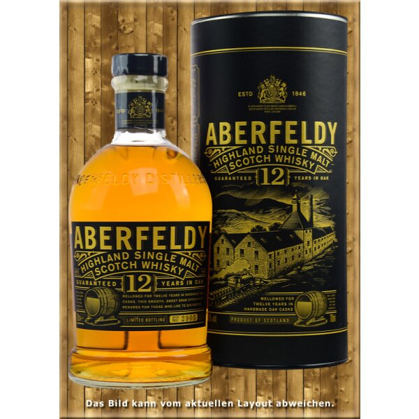 Aberfeldy 12 Jahre - 40% Vol. - Single Malt Whisky