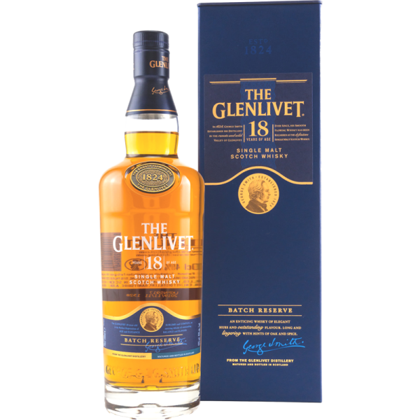 The Glenlivet 18 Jahre Single Malt Scotch Whisky
