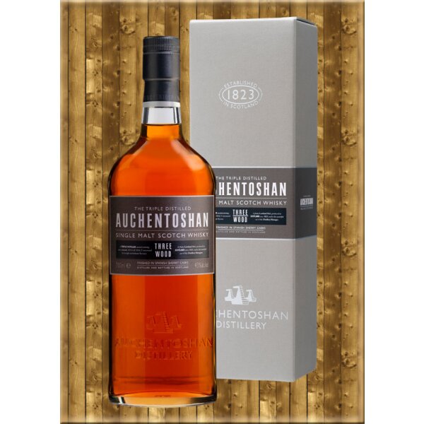 Auchentoshan Three Wood Single Malt Scotch Whisky